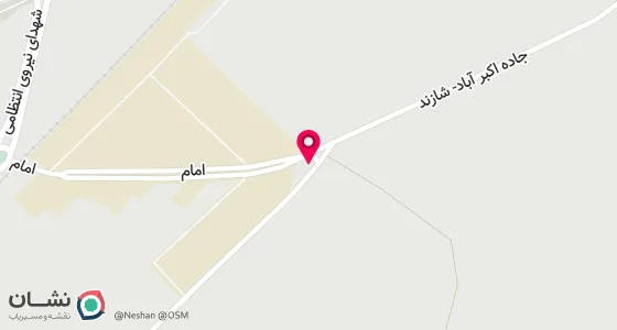 نقشه موقعیت تقریبی دفتر: شازند خیابان شهید عسگری خیابان شهید بلوری روبروی دانشکده پرستاری