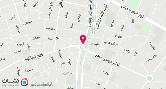 نقشه موقعیت تقریبی دفتر: اراک-بلوار میرزای شیرازی پل برق ابتدای فتح شیاکوه(نمک کوریها)