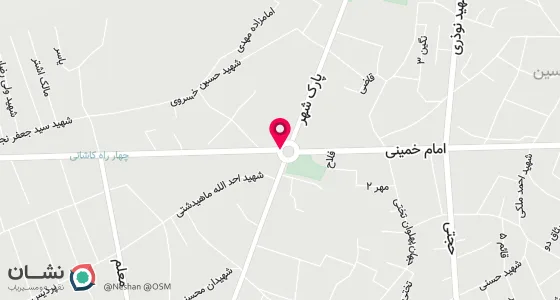 نقشه موقعیت تقریبی دفتر: هرسین میدان آزادی خیابان پارک شهر