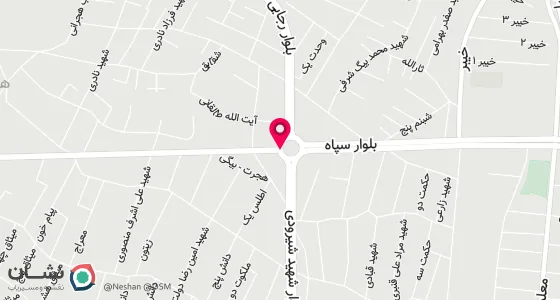 نقشه موقعیت تقریبی دفتر: هرسین – پایین تر از میدان جمهوری اسلامی – جنب هنرستان خواجه نصیر
