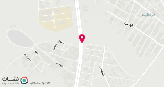 نقشه موقعیت تقریبی دفتر: قصرشیرین خ راه کربلا روبروی بانک صادرات