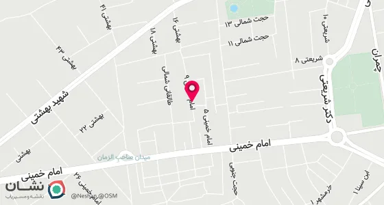 نقشه موقعیت تقریبی دفتر: خراسان رضوی -شهرستان مه ولات-فیض اباد خیابان امام خمینی کوچه امام خمینی9