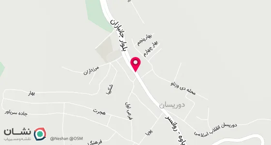 نقشه موقعیت تقریبی دفتر: پاوه خ بلوار جانبازان روبروی دادگستری