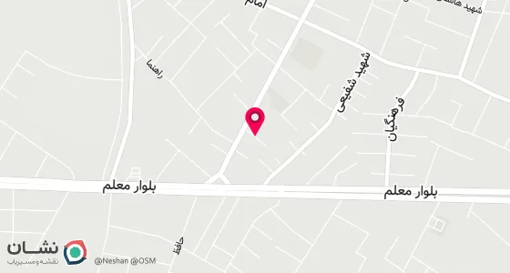 نقشه موقعیت تقریبی دفتر: خلیل اباد امام خمینی26 کوچه شهید پیغمبری