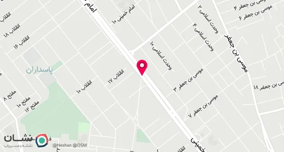 نقشه موقعیت تقریبی دفتر: تربت جام-بلوارامام خمینی (ره ) نبش امام خمینی 23