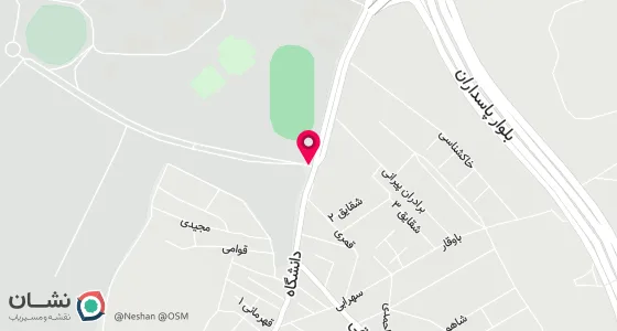 نقشه موقعیت تقریبی دفتر: شهرک بهاران خیابان دانشگاه کردستان خیابان اصلی قطعه دوم سمت راست