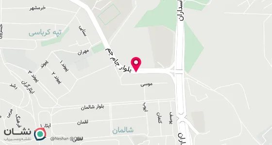 نقشه موقعیت تقریبی دفتر: سنندج خیابان جام جم کوچه سوم پلاک1