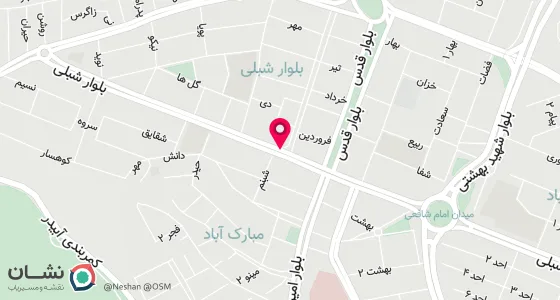 نقشه موقعیت تقریبی دفتر: سنندج بلوار شبلی شهرک قدس خیابان کاظمی کوچه آبان پلاک 28