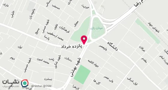 نقشه موقعیت تقریبی دفتر: ورامین ، خیابان شهید باهنر_ جنب پل15 خرداد _مجتمع یاقوت طبقه اول
