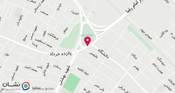 نقشه موقعیت تقریبی دفتر: ورامین ، خیابان پانزده خرداد ، روبروی فرهنگسرای رازی ، پلاک12