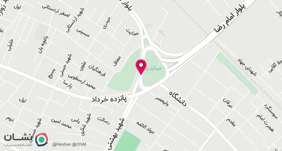 نقشه موقعیت تقریبی دفتر: میدان اصلی میدان دایره جنب بانک سپه مرکزی