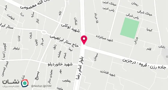 نقشه موقعیت تقریبی دفتر: رزن بلوار امام خمینی (ره) خیابان صباغ زاده جنب داروخانه شبانه روزی دکتر سیف
