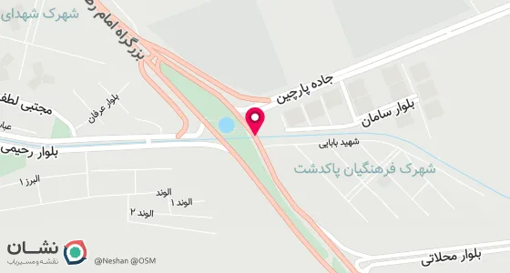 نقشه موقعیت تقریبی دفتر: جاده خاوران ، بلوار امام رضا(ع) ، جنب تالار گلستان ، پاساژ المهدی