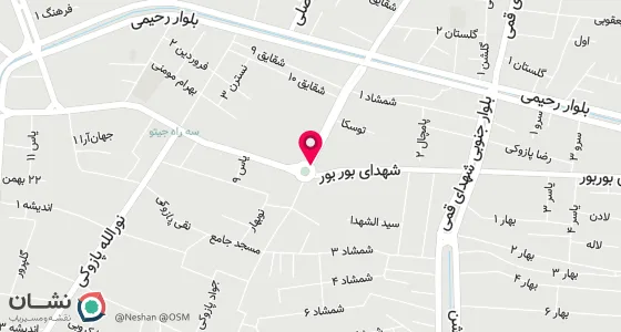نقشه موقعیت تقریبی دفتر: پاکدشت خ ش مطهری نبش میدان گمنام پ451