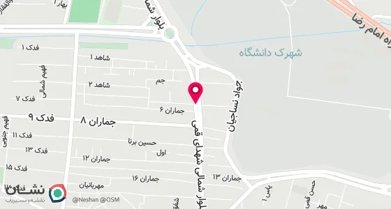 نقشه موقعیت تقریبی دفتر: پاکدشت:بلوارشهدای گمنام روبروی درب شمالی مصلی تجاری 4 دارالقرآن