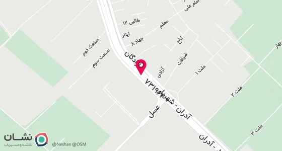 نقشه موقعیت تقریبی دفتر: شهریار ، خیابان ولیعصر ، بالاتر از اداره راهنمایی و رانندگی ، بالای مانتوسرای حدیث ، پلاک 574