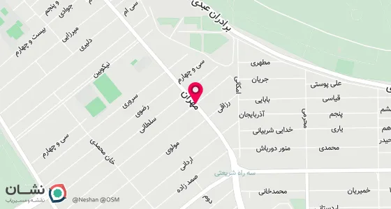 نقشه موقعیت تقریبی دفتر: تهران _ خانی اباد نو _ شهرک شریعتی خیابان مهران نبش کوچه محرمی پلاک 141