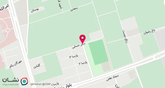 نقشه موقعیت تقریبی دفتر: خ انقلاب ، جنب بانک ملی س شباهنگ ط2 واحد 3