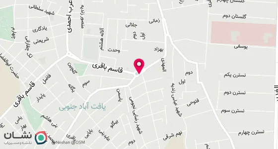 نقشه موقعیت تقریبی دفتر: تهران ، یافت آباد ، میدان پژوتن ، خیابان بابایی ، پلاک 236