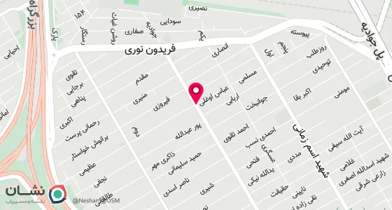 نقشه موقعیت تقریبی دفتر: تهران ، جوادیه , اول 20 متری , نبش کوچه عباس اوغلی , طبقه 2