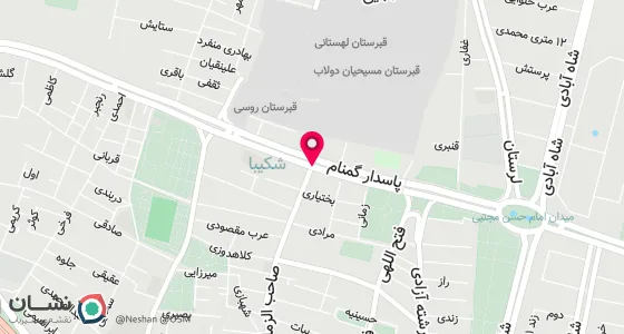 نقشه موقعیت تقریبی دفتر: تهران ، خ پیروزی ، خ پرستار جنوبی ، چهارراه صاحب الزمان عج ، ساختمان کاکتوس ، پلاک 104 ، طبقه دوم