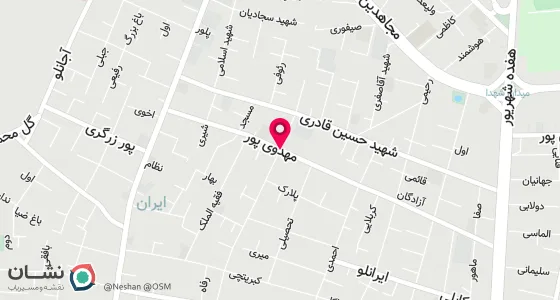 نقشه موقعیت تقریبی دفتر: تهران ،خیابان ایران ، خیابان مهدوی پور ، کوچه شهیدجوا ن تاش جنوبی ، پلاک18