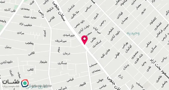نقشه موقعیت تقریبی دفتر: تهران ، خیابان سبلان جنوبی ، سه راه قاسم آباد (حافظ) ، کوچه شهید محمد طالبی ، پلاک27