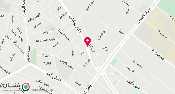 نقشه موقعیت تقریبی دفتر: شهرقدس بلوار کلهرجنب داروخانه دکتر ب492