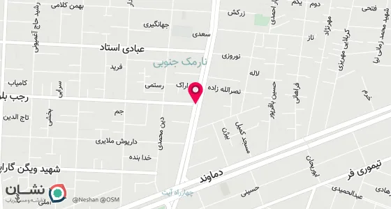 نقشه موقعیت تقریبی دفتر: تهران ، نارمک ، خیابان آیت ، کوچه رجب بلوکات ، پلاک 81