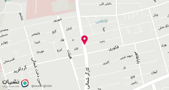 نقشه موقعیت تقریبی دفتر: تهران خیابان کارگر شمالی بالاتر از پمپ بنزین نبش کوچه زمرد ساختمان مهر 311 پلاک 1693 طبقه اول شمالی واحد 3