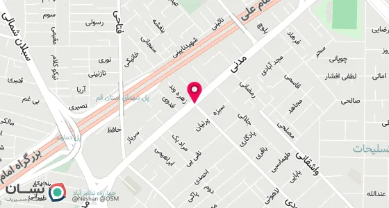نقشه موقعیت تقریبی دفتر: تهران ، خ شهید مدنی شمالی، خ شهید داودی (وحیدیه) کوچه شهید علی احمدی پلاک 8 طبقه 2
