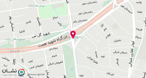 نقشه موقعیت تقریبی دفتر: تهران ، خیابان شریعتی ، نرسیده به سه راه ضرابخانه ، روبروی پارک شریعتی ، پلاک1015 ، طبقه اول شمالی