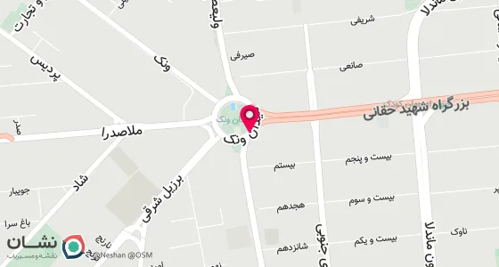 نقشه موقعیت تقریبی دفتر: میدان ونک-خیابان صانعی-پلاک41-واحد12
