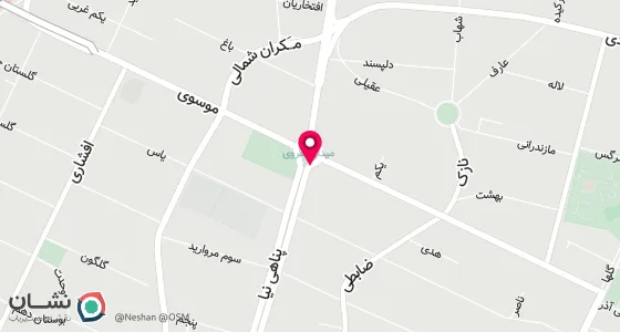 نقشه موقعیت تقریبی دفتر: تهران ،میدان هروی،بلوار شهید پناهی نیاگلزار،خیابان هفتم،پلاک 34 طبقه دوم