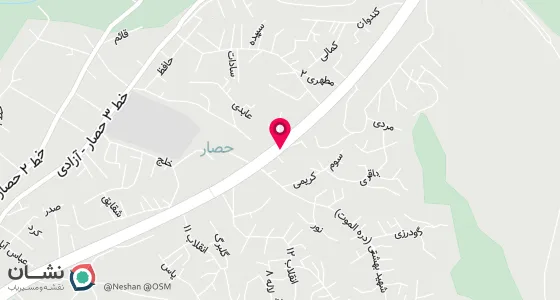 نقشه موقعیت تقریبی دفتر: کرج فردیس نبش خیابان 39 دفتر ازدواج11وطلاق 31 کرج