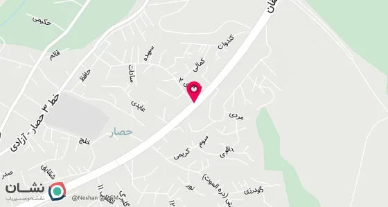 نقشه موقعیت تقریبی دفتر: کرج میدان آزادگان ابتدای بلوار مطهری ساختمان کشتی سهند واحد 1