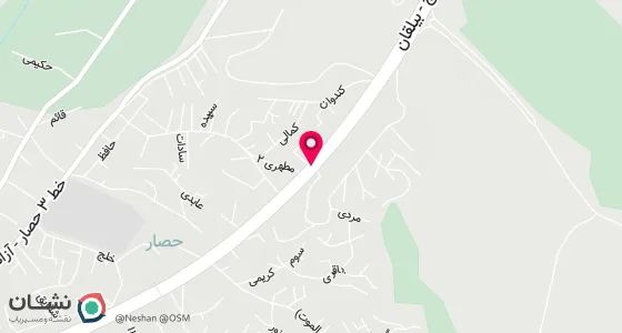 نقشه موقعیت تقریبی دفتر: کرج آزادگان به سمت میدان طالقانی خیابان شجاعی روبروی تالار قائم پلاک 60 واحد2
