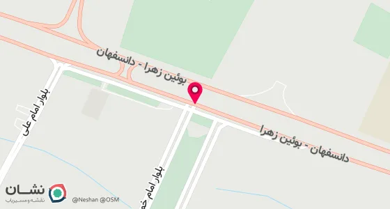 نقشه موقعیت تقریبی دفتر: دانسفهان - خیابان بسیج - جنب داروخانه رازی