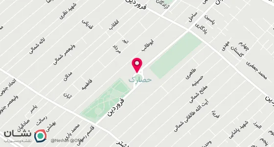 نقشه موقعیت تقریبی دفتر: کرج فردیس فلکه دوم نبش خ سوم غربی قدیم پ5