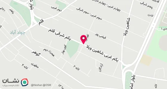 نقشه موقعیت تقریبی دفتر: کرج-شاهین ویلا-ابتدای خ قلم-روبروی ایستگاه تاکسی جواد آباد-ساختمان ایلیا-ط2-و3