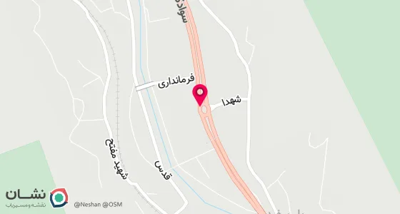 نقشه موقعیت تقریبی دفتر: سوادکوه - پل سفید - جنب بانک ملی