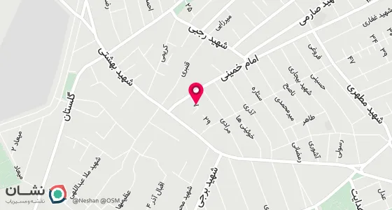 نقشه موقعیت تقریبی دفتر: البرز . شهر صنعتی منطقه 7 مجتمع ارغوان پلاک 5