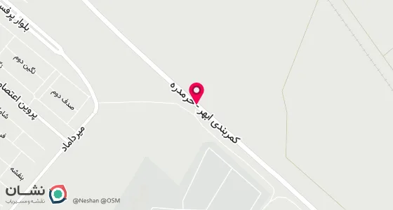 نقشه موقعیت تقریبی دفتر: خرمدره- خ امام(ره) روبروی اداره برق پ148