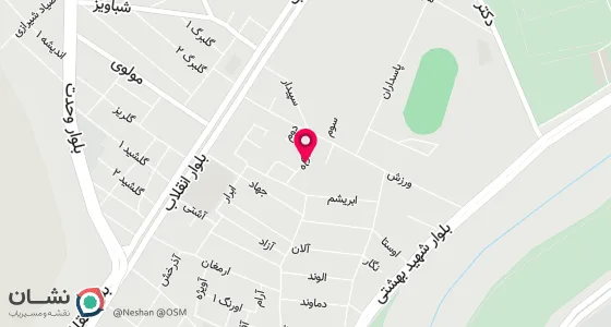 نقشه موقعیت تقریبی دفتر: سقز- خیابان شهدا کوچه آبشار کوچه آگاه پلاک 12