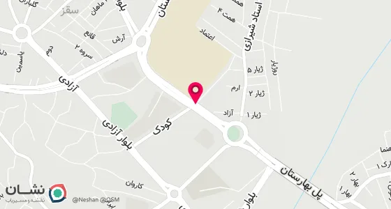نقشه موقعیت تقریبی دفتر: خ شهدا جنب مسجدصلاح الدین ایوبی پلاک14