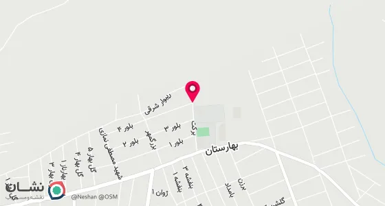 نقشه موقعیت تقریبی دفتر: سقز - خیابان شهداء - جنب استخر و سونای بلور
