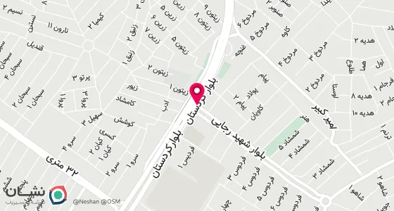 نقشه موقعیت تقریبی دفتر: کردستان سقزمحله شریف آبادجنب مسجدخلیفه زاده پلاک 4