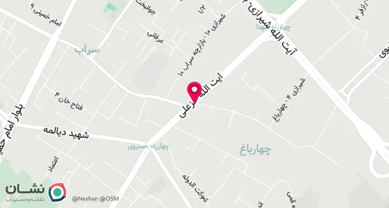 نقشه موقعیت تقریبی دفتر: رضاشهر-مقابل مخابرات-پلاک220