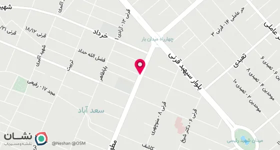 نقشه موقعیت تقریبی دفتر: مطهری جنوبی 28 بعد از چهارراه اول جنب پلاک 81