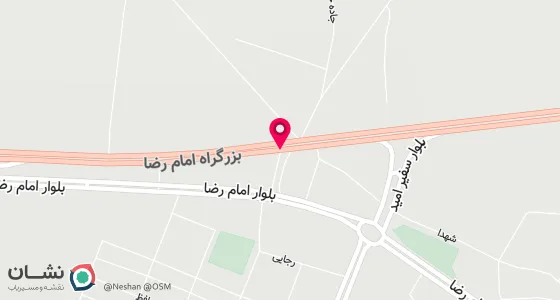 نقشه موقعیت تقریبی دفتر: میامی خ ولیعصر کوچه شاهرودی نژاد